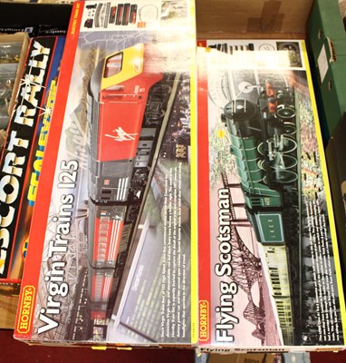 Lot 1596 - Two Hornby OO gauge electric train sets to...