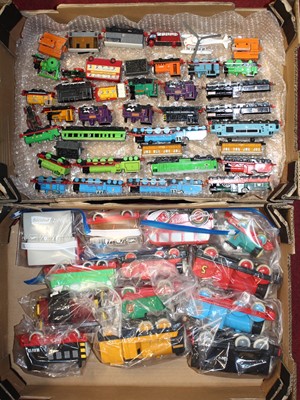 Lot 1616 - Two trays containing Thomas the Tank related...