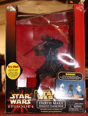 Lot 1625 - A boxed Star Wars ep 1 Darth Maul interactive...