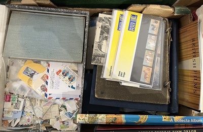 Lot 626 - A collection of first day covers and loose stamps