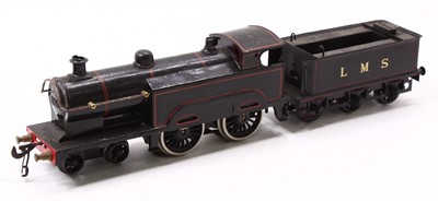 Lot 153 - Bing 0-gauge 3-rail electric 4-4-0 loco &...