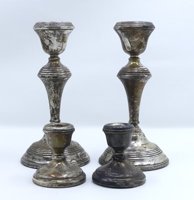 Lot 257 - A pair of Elizabeth II silver table...