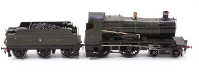 Lot 164 - Kit built 3-rail electric 4-4-0 loco & tender...