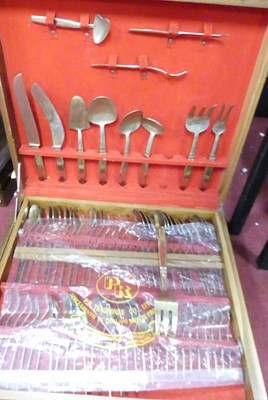 Lot 288 - A canteen of 'Thaibronze' cutlery