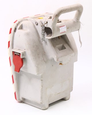 Lot 98 - A modern issue railway buffer stop lamp in...