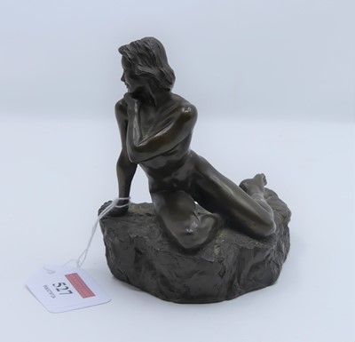 Lot 527 - A Silmar Studios bronzed resin figure of a...