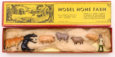 Lot 945 - Britains boxed No.54F Model Home Farm Set to...