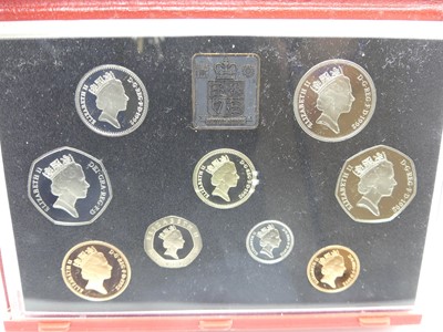 Lot 466 - Great Britain - Royal Mint 1991, seven coin...