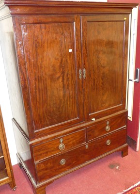 Lot 1178 - A 19th century mahogany and later adapted...