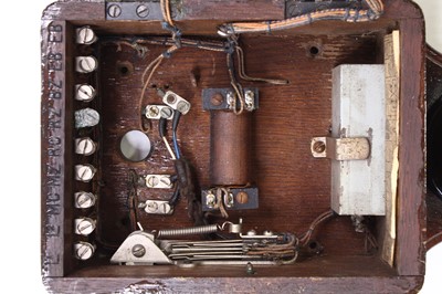 Lot 102 - A cast iron repainted datum point railway sign,...