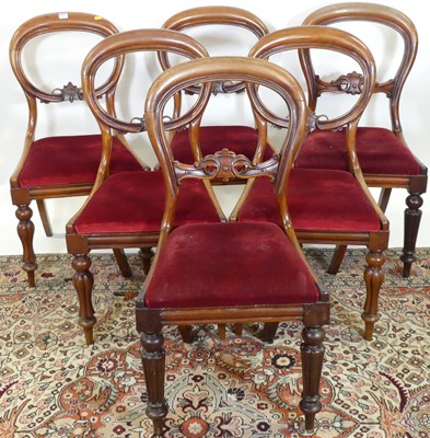 Lot 1301 - A harlequin set of seven mid-Victorian...