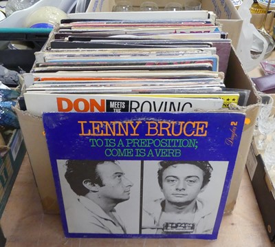 Lot 656 - A collection of vintage LPs, to include Lenny...