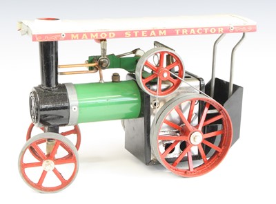 Lot 20 - Mamod TE1A spirit fired traction engine,...