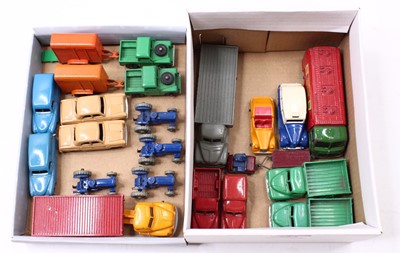 Lot 754 - Twenty Dublo Dinky Toys, most have some chips,...