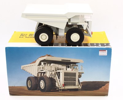 Lot 828 - A Conrad 1:50 scale Liebherr mining truck kl...