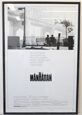 Lot 741 - Manhattan (1979) US one sheet film poster,...