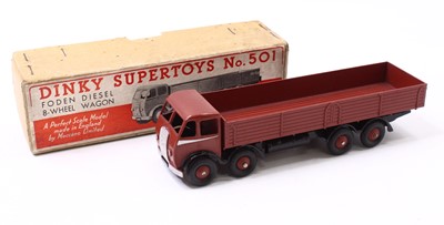 Lot 1238 - Dinky Toys No. 501 Foden diesel 8-wheel wagon...