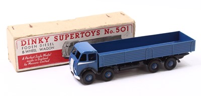 Lot 1259 - Dinky Toys, 501 Foden diesel 8-wheel wagon,...