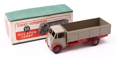 Lot 1240 - Dinky Toys No. 511 guy 4 ton lorry comprising...