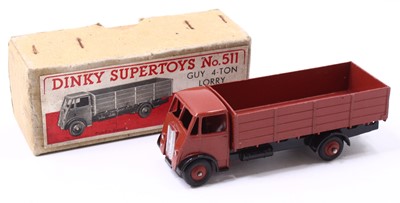 Lot 1241 - Dinky Toys No. 511 Guy 4-ton lorry with first...