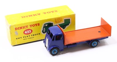 Lot 1236 - Dinky Toys No. 433 Guy Flat Truck comprising...