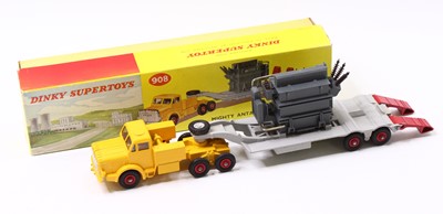 Lot 1266 - Dinky Toys, 908. Mighty Antar with transporter,...