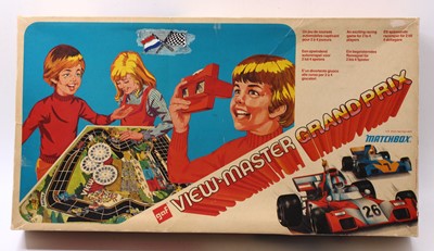 Lot 1687 - A GAF & Matchbox Viewmaster Grand Prix gift...