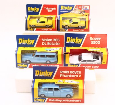 Lot 1351 - Dinky Toys group of 5 diecast models to...