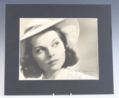 Lot 704 - Mary Morris, a black and white publicity...