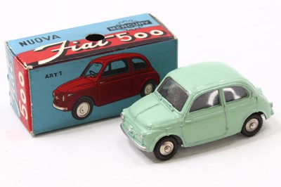 Lot 1521 - A Mercury No.1 diecast model of a Nuova Fiat...