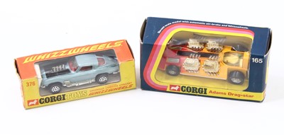 Lot 1496 - A Corgi Toys boxed saloon group to include a...