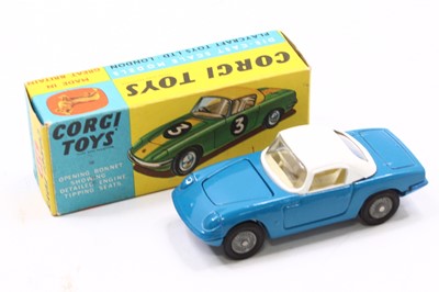 Lot 1466 - A Corgi Toys No. 319 Lotus Elan Coupe...