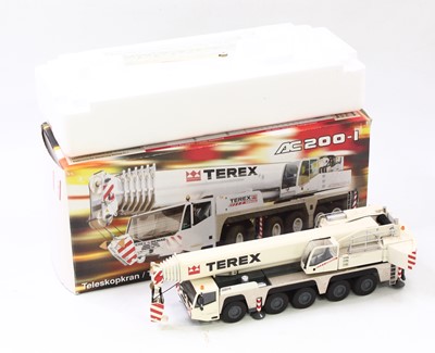 Lot 849 - A modern issue die-cast crane Terex ac200-1...