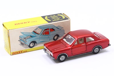 Lot 1146 - A Dinky Toys No. 168 Ford Escort comprising...