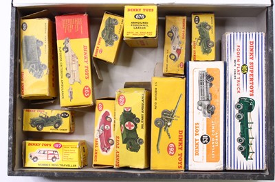 Lot 1403 - Dinky Toys, a quantity of empty boxes to...