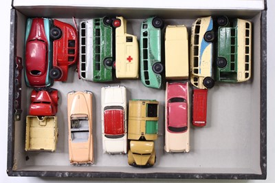 Lot 1387 - Dinky Toys group of 14 Loose and playworn...