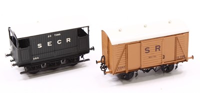 Lot 447 - 2x professionally built 00 gauge kit built...