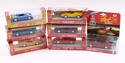 Lot 1612 - Norev group of seven boxed diecast to include;...