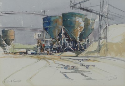 Lot 283 - Jim Woods (20th century) - Buckland Sandpits,...