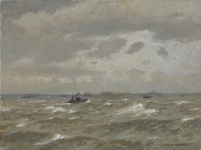 Lot 330 - Norman Wilkinson CBE RI (1878-1971) - Steamers...