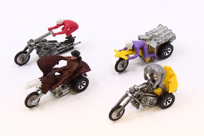 Lot 1598 - Hot Wheels (Mattel) Rrrumblers group of 4 to...