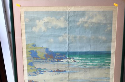 Lot 109 - An original Southern Railway framed poster for...