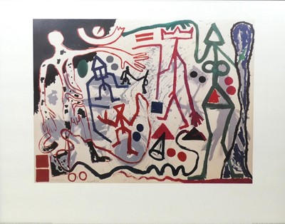 Lot 226 - After A.R. Penck - Ten x Den x Zen 1, 1983...