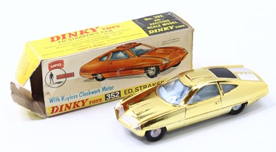 Lot 1145A - Dinky Toys, 352, Ed Strakers car, gold plated...