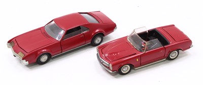 Lot 1593 - Tekno group of 2 diecast models to include;...