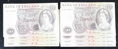 Lot 3199 - Great Britain, Bank of England, ten pound note,...