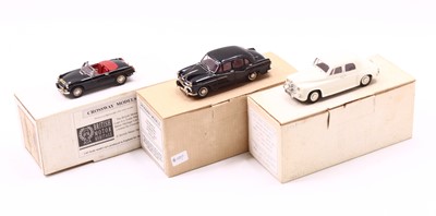 Lot 2081 - Crossway Models group of 3 1/43 scale resin...