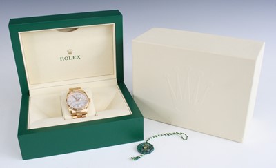 Lot 2337 - A gents Everose gold Rolex Oyster Perpetual...