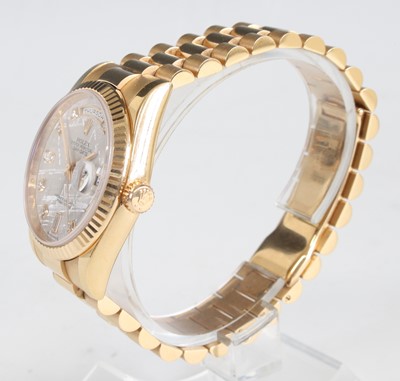 Lot 2337 - A gents Everose gold Rolex Oyster Perpetual...