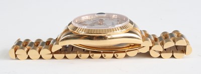 Lot 2337 - A gents Everose gold Rolex Oyster Perpetual...